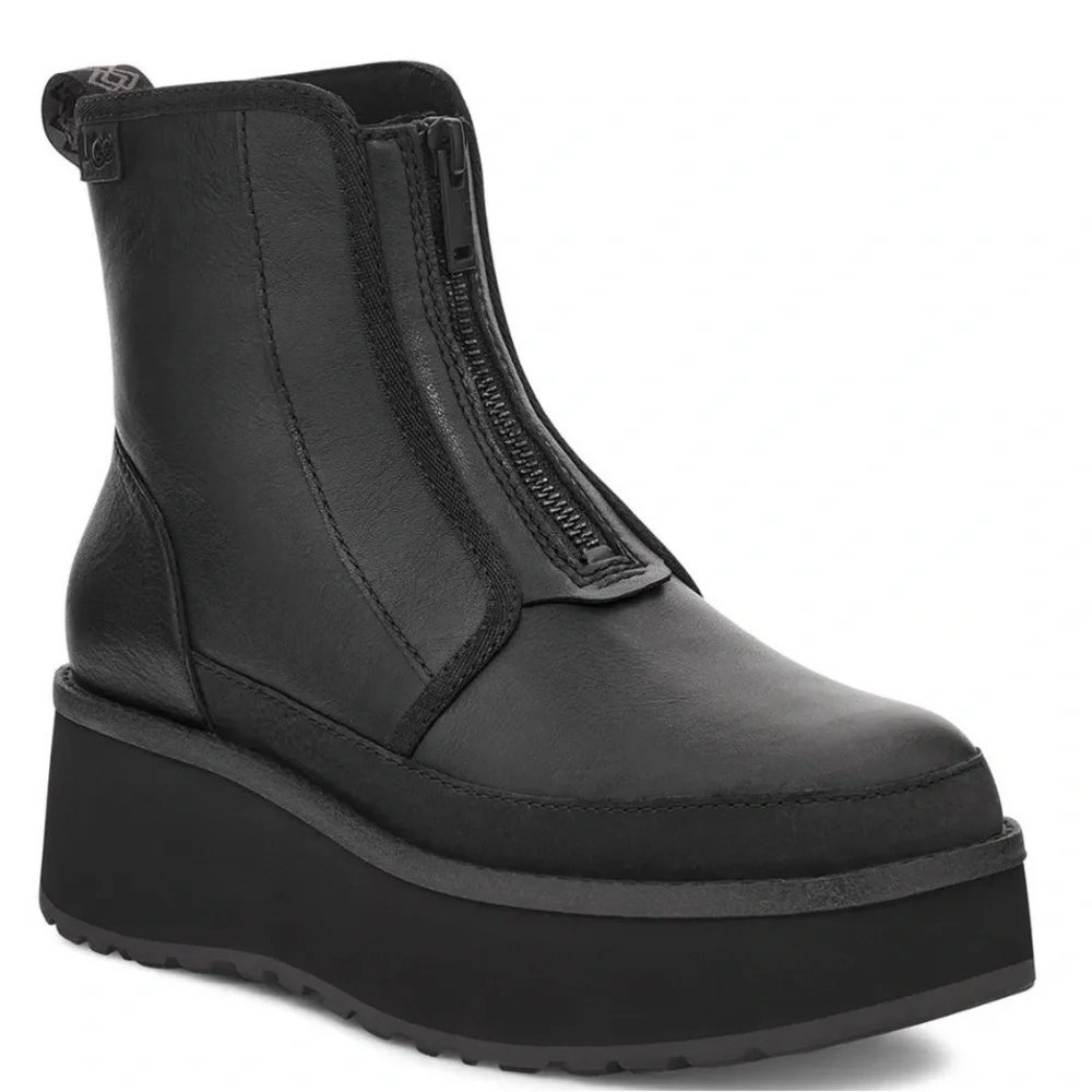 UGG Women's Black Platform Boots - Picture 2 of 16
